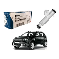  Bico Injetor Bosch Sandero Stepway 1.6 8v 2007 A 2013