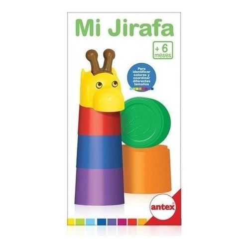 Mi Jirafa Para Apilar Antex Art 2246 Color Multicolor