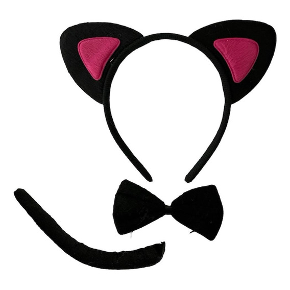Accesorio Disfraz Gato / Gatita Para Niñas 