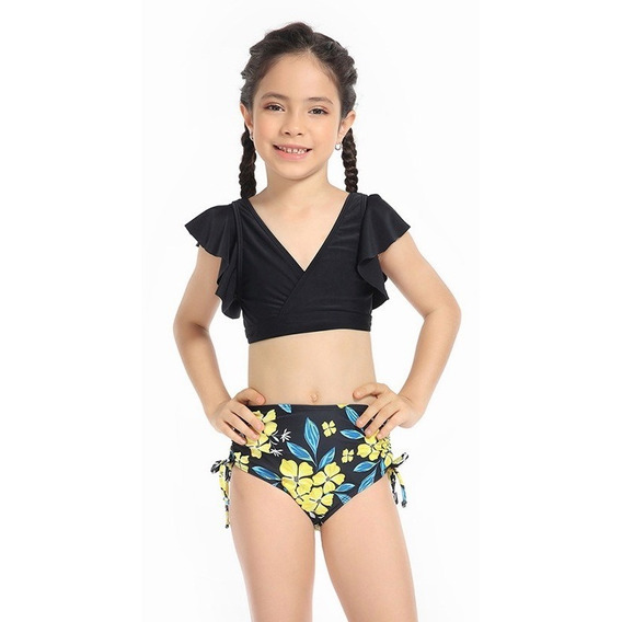 Traje Baño Tankini Bikini Niña Playa Nadar Vacaciones 2pcs