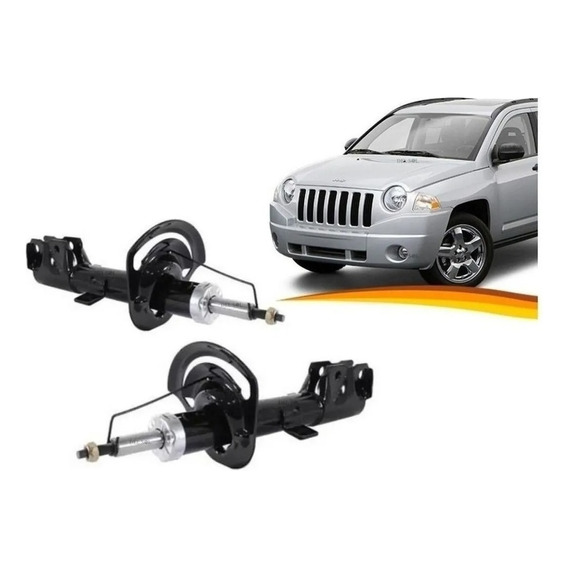 Par Amortiguadores Delanteros Jeep Compass 2007-2018 El Par 