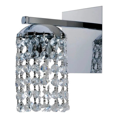 Aplique Lyon 1 Luz Cairel Deco Cristal Cromo Apto Led