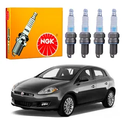  Jogo Velas Ngk Bravo 1.8 16v 2015 A 2016