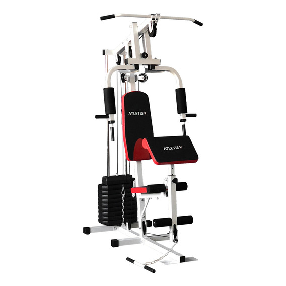 Home Gym Multifuncional Tf-7001 Color De La Estructura 57020 - Gris Color Del Tapizado Gris