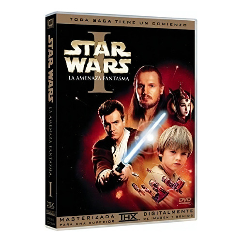 Star Wars La Amenaza Fantasma Episodio 1 Pelicula Dvd