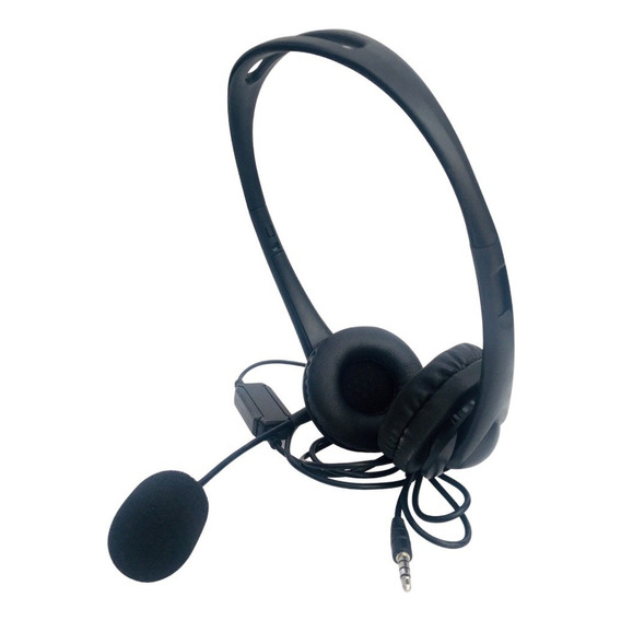 Diadema Audifono Con Microfono Call Center Unitec Z500 Plug