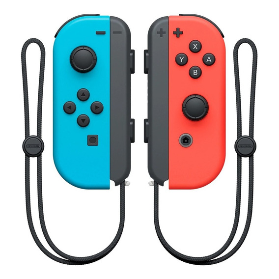 Control joystick inalámbrico Nintendo Switch Joy-Con (L)/(R) Neón rojo neón y azul neón