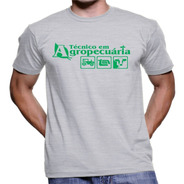 Camiseta Camisa Personalizada Curso Tecnico Agropecuaria