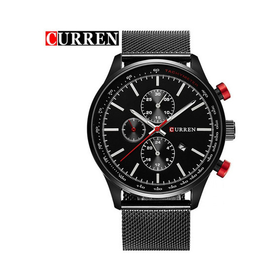 Reloj Para Hombre Curren Krea7801ga Negro