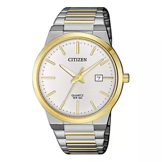 Reloj Citizen 61073 Bi5064-50a Hombre Acero Full Color Del Fondo Plateado 61073