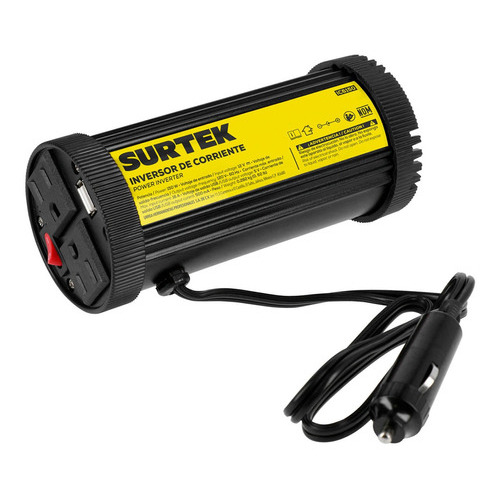 Inversor De Corriente 150 W Entrada Usb Autos Choche Surtek