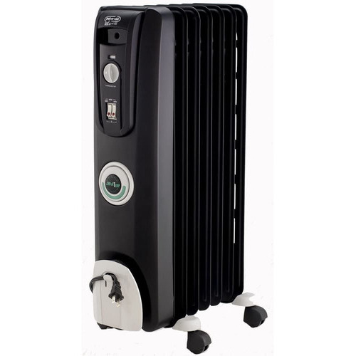 Calentador Calefactor Delonghi Negro Movil Safeheat