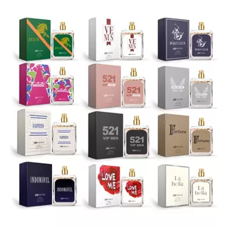 Kit Com 45 Perfumes Lpz Parfum - 100ml Cada - Monte Seu Kit 