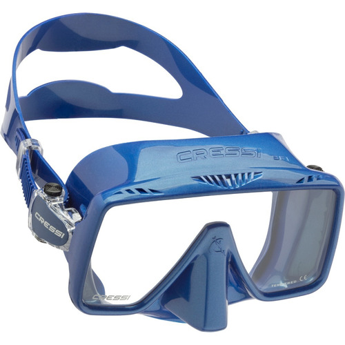 Visor Cressi Mascara Sf1 Buceo Snorkeling Color Azul