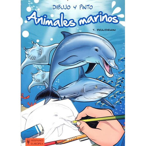 Animales Marinos . Dibujo Y Pinto