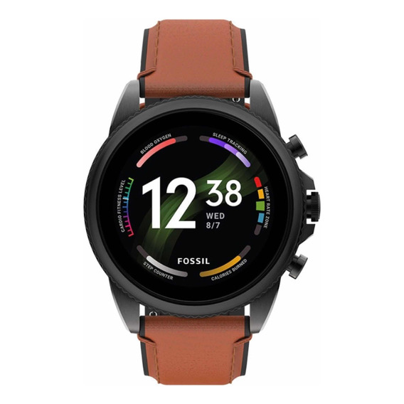 Smartwatch Fossil Café Para Hombre Ftw4062