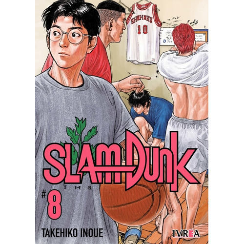 SLAM DUNK (NUEVA EDICION) 08, de Takehiko Inoue. Serie Slam Dunk (Nueva Edicion), vol. 8. Editorial Ivrea, tapa blanda en español, 2022