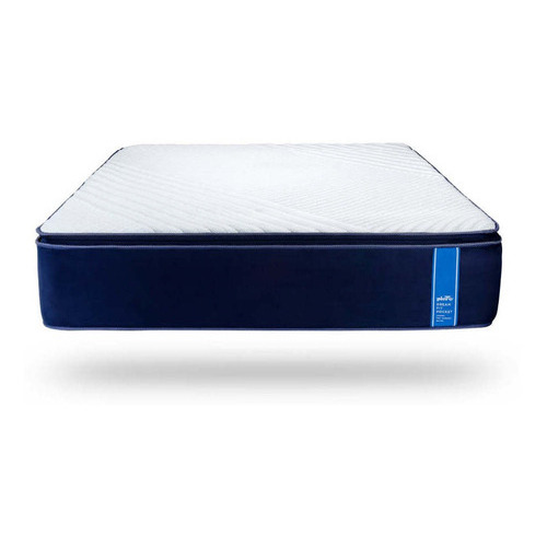 Colchón Piero Dreamfit Pocket 2 Plazas 190x140 Color Azul