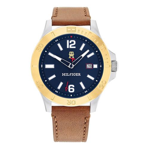 Reloj Para Hombre Tommy Hilfiger Ryan Le 1710529 Marrón