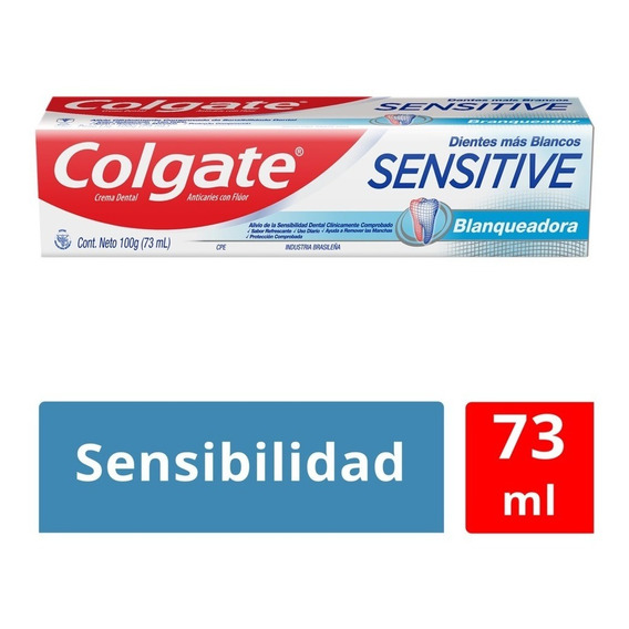 Crema Dental Colgate Sensitive Blanqueadora X 100g