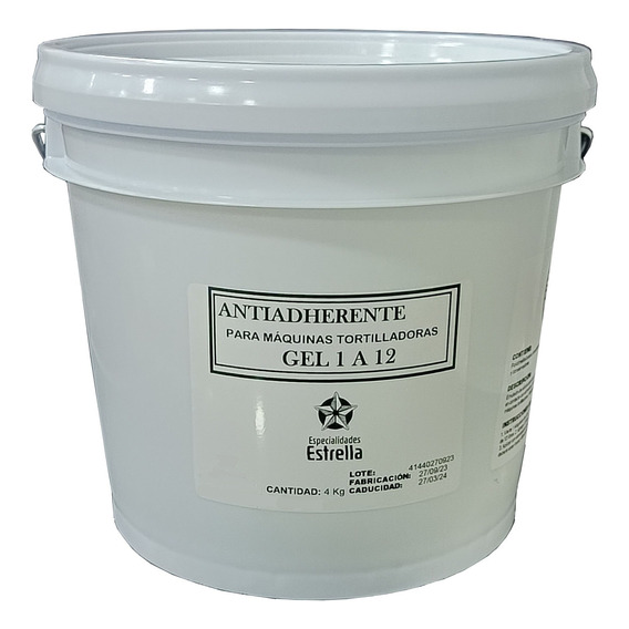 Antiadherente , Gel 1 A 12 - 4kg