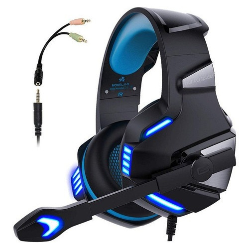 Gaming Headset Para Ps4 Xbox One, Micolindun Over Ear Gaming