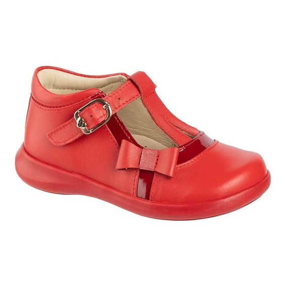 Zapatos Vestir Lucky Bear 2243 Rojo