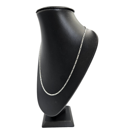 Cadena De Plata Fina .925 3*1 Unisex Hombre Mujer 70cm 