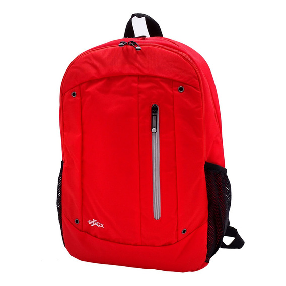 Mochila Notebook Ebox 15.6 Nylon Rojo