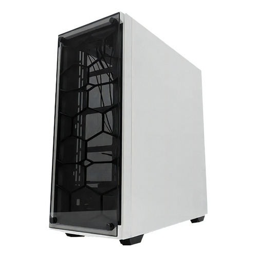 Gabinete Gamer Redragon Wheeljack Blanco **sin Abanicos** Mid Tower