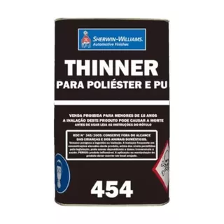 Thinner Para Poliéster/pu 454 5 Litros - Lazzuril - 39752