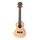 Ukulele Kalani Concierto Uk-23r Nst Color Amarillo