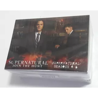 Cards - Supernatural Seasons 4-6 - Coleção Completa