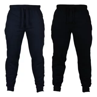 Pack X2 Pantalones Babuchas Algodon Jogging Unisex Joggers