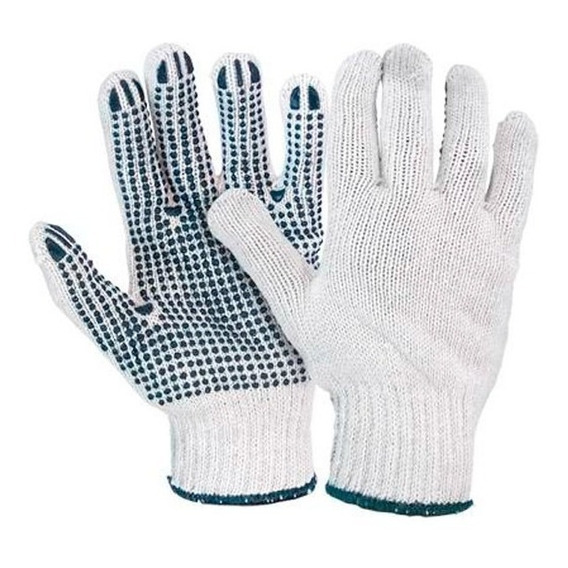 Guantes Moteados Pesados De Trabajo Por 12 Pares