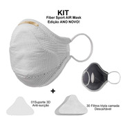 Máscara Fiber Knit Sport Air Edição Limitada Para O Ano Novo