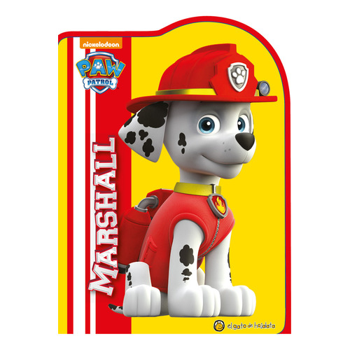 MARSHALL - PAW PATROL - QUERIDOS PERSONAJES, de Nickelodeon. Editorial Guadal, tapa dura en español, 2023