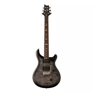 Guitarra Elétrica Prs Guitars Se Custom 24 De  Bordo/mogno 2021 Charcoal Burst Com Diapasão De Pau-rosa