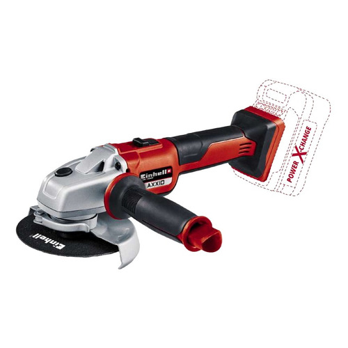 Amoladora Angular Inalambrica Einhell Axxio 18/125 S/ Bat Color Rojo Frecuencia 50