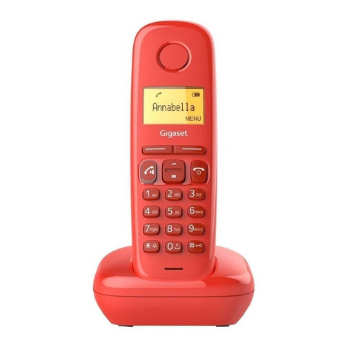 Teléfono Gigaset A270 inalámbrico - color rojo