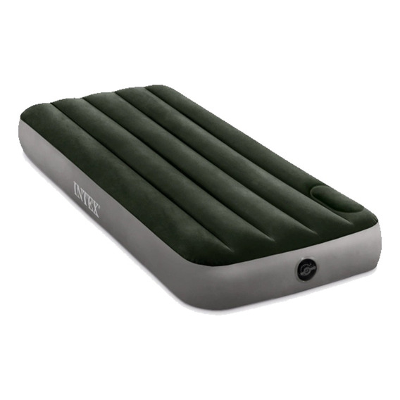 Colchon Inflable Con Inflador Downy Airbed 76 X 191 Intex Mm