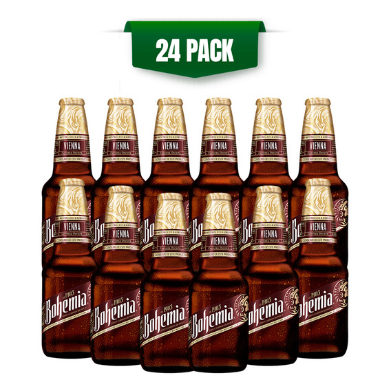 Cerveza Bohemia Vienna 24 Botellas De 355ml