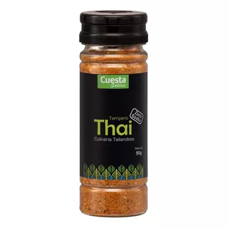 Tempero Thai - Culinária Tailandesa - Zero Sódio - 50g