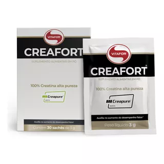 Vitafor Linha Creafort Creapure 30 Sachês 3g