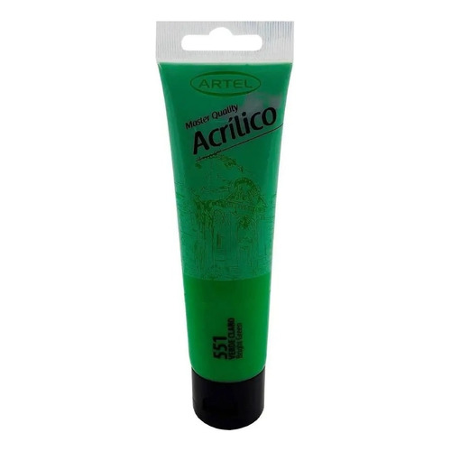 Acrílico Artel 100ml - Coleccion Completa Color Verde Claro 551