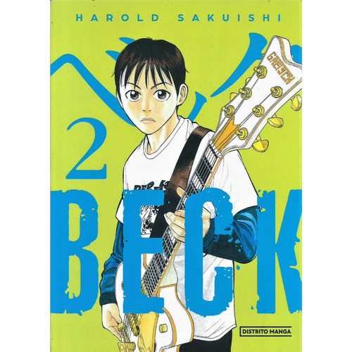 Beck #2 Kanzenban - Manga, De Harold Sakuishi., Vol. 2. Editorial Distrito Manga, Tapa Blanda, Edición 2 En Español, 2023