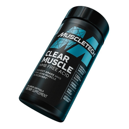 Aminoacido Muscletech Clear Muscle Next Gen 42 Capsulas Sabor Sin sabor