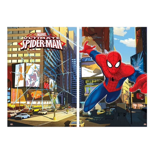 Spiderman Photo Banner Decorativo Artículo Fiesta - Spi0h1