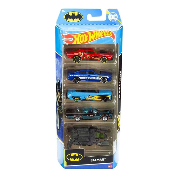 Hot Wheels Pack Por 5 Unidades