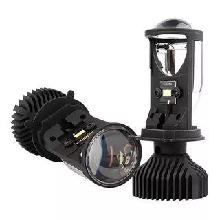 Focos Led H4 Para Auto Tipo Lupa 300w 50.000 Lumenes Ip67